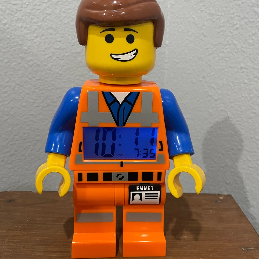 Lego alarm clock